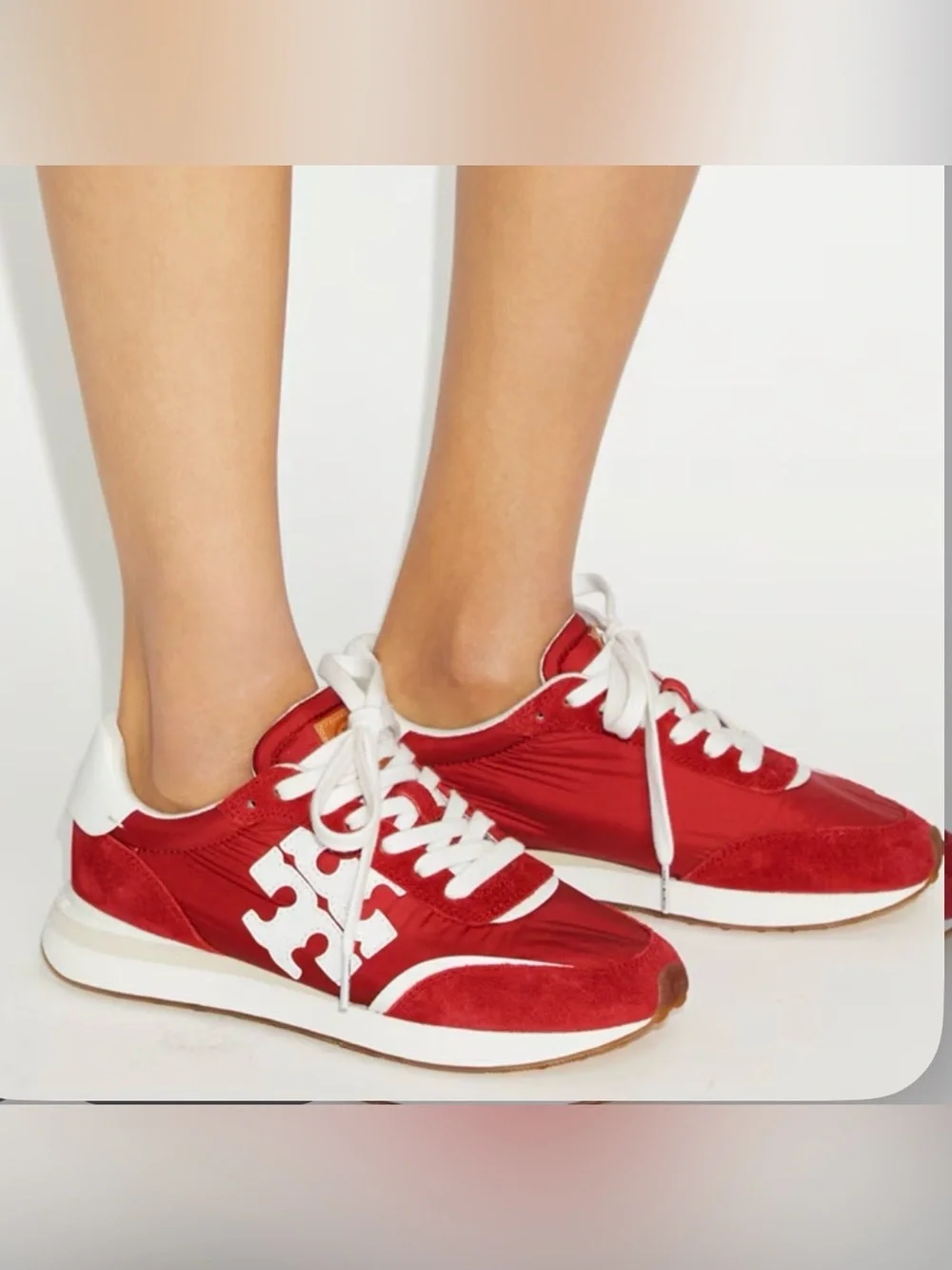 Tory Burch Destiny Low-Top Sneakers NWOT